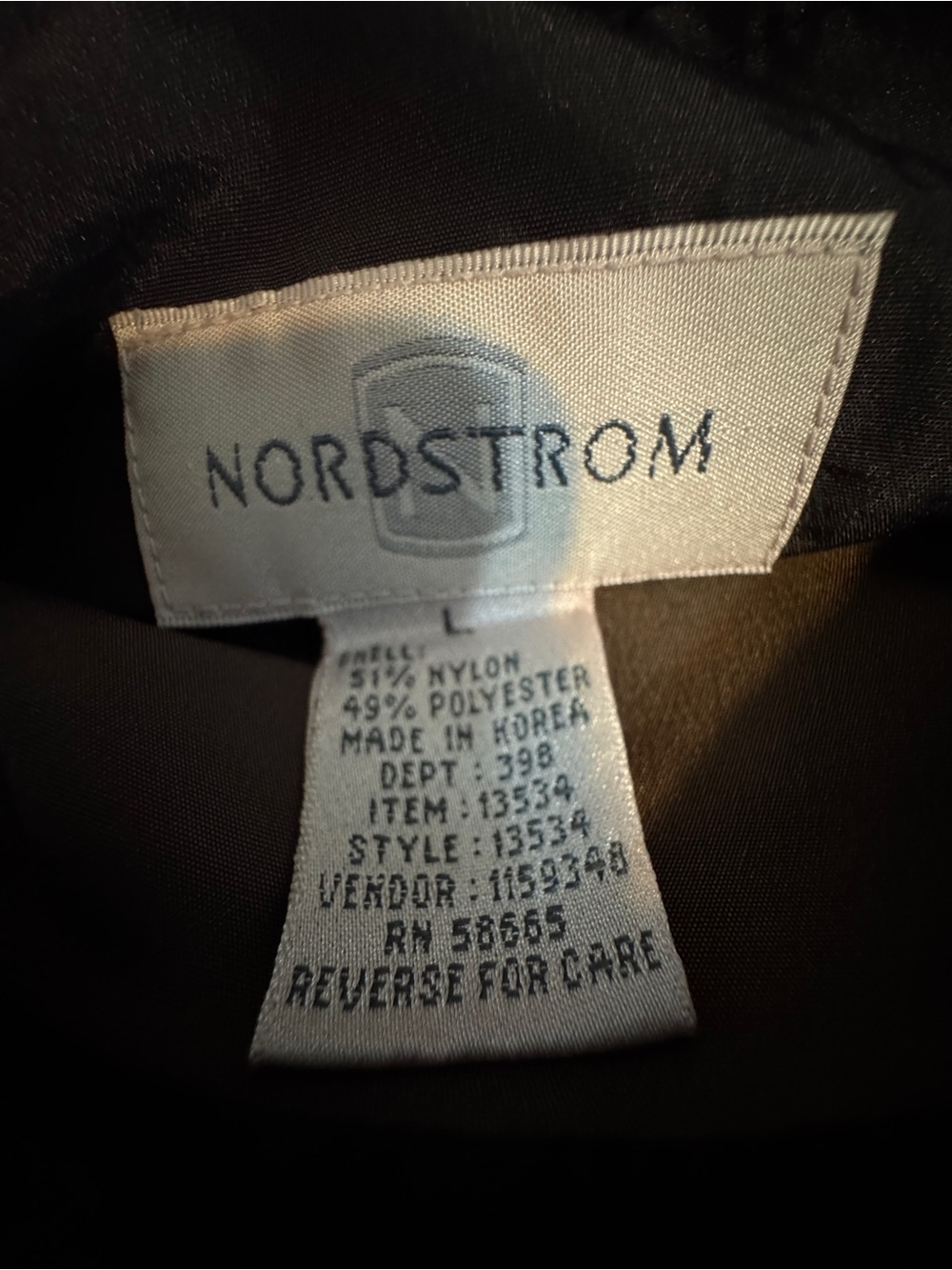 Long Hooded Black Trench Coat Women’s Size Large Nordstrom Reversible - Picture 7 of 12